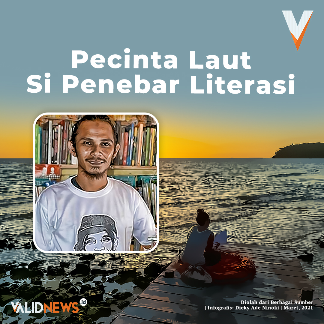 Pecinta Laut Si Penebar Literasi